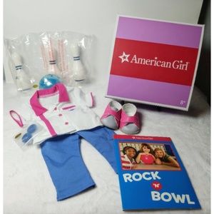 american girl bowling set